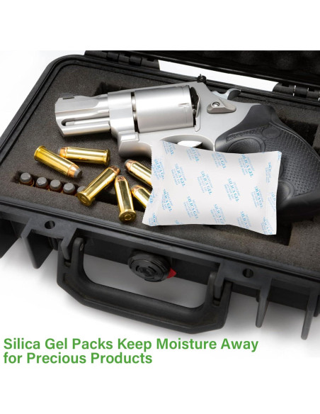 Paquetes de Gel de Sílice Deshidratante SmKitGod 100g (10 Unidades)