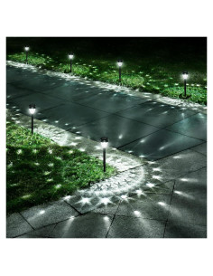 Luces Solares URAGO 10 Piezas LED Impermeables Jardín