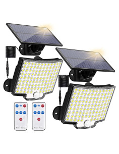 Luces Solares KERNOWO 106 LED 3000LM con Sensor de Movimiento