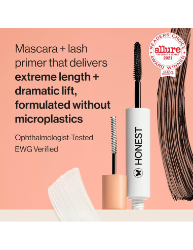 Máscara Limpiadora 2-en-1 Honest Beauty + Primer Pestañas
