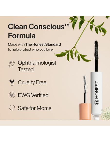 Máscara Limpiadora 2-en-1 Honest Beauty + Primer Pestañas