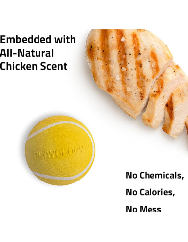 Pelota Masticable Playology Jumbo Aroma Pollo 22,68 kg
