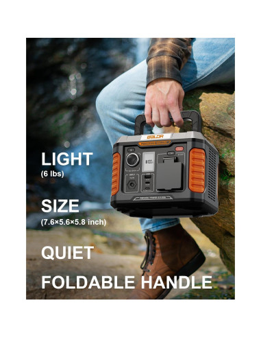 Estación de Energía Portátil BALDR Pioneer 300W 231Wh