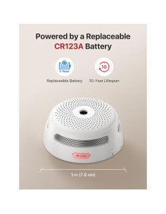 Detector de Humo X-Sense XS01-WX Wi-Fi 10 Años de Vida 2