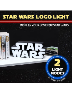 Luz LED Star Wars Paladone Montable en Pared 28.5 cm 2