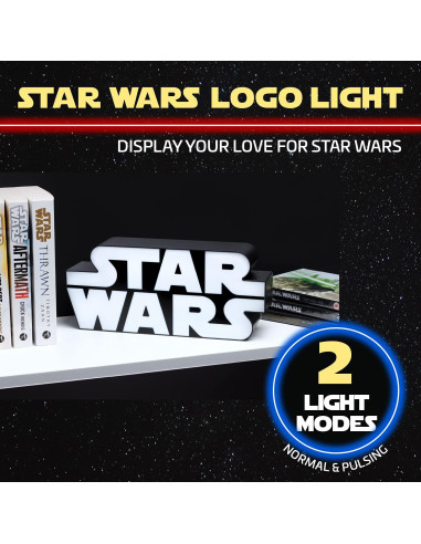 Luz LED Star Wars Paladone Montable en Pared 28.5 cm