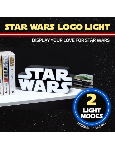Luz LED Star Wars Paladone Montable en Pared 28.5 cm