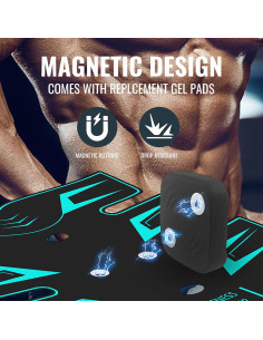 Estimulador de Abs Innocareer EMS para Abdomen y Brazos 2