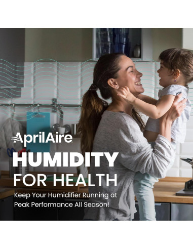 Filtro de Panel de Agua AprilAire 45 para Humidificadores 400, 400A, 400M - Paquete de 2