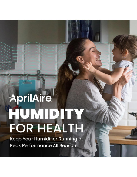 Filtro de Panel de Agua AprilAire 45 para Humidificadores 400, 400A, 400M - Paquete de 2