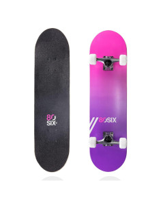 Patineta 80Six Rosa para Adultos 31x8 Arce 54mm Uretano