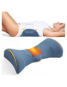 Almohada Lumbar Calentada Cozyhealth Espuma Viscoelástica