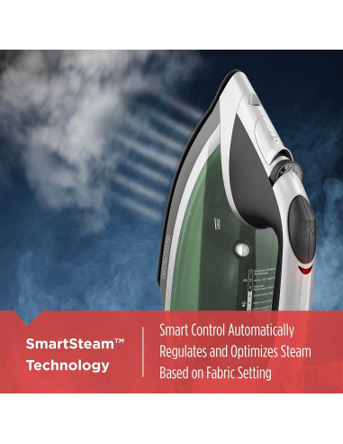 Plancha de Vapor BLACK+DECKER ICR2020 Verde Antiadherente