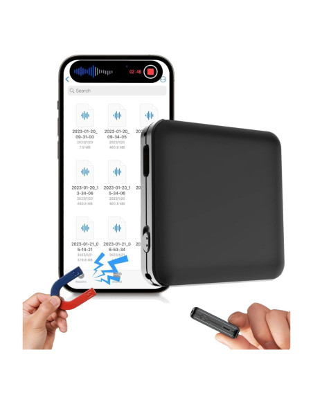 Grabadora de Voz Cozymo R8 64G 160H Activación por Voz