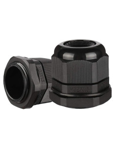 Tuerca de Cable M32 uxcell IP68 10 Pcs Nylon 16-21mm