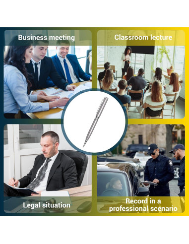 Grabadora de Voz Digital Voltek 64GB Micrófono Compacto