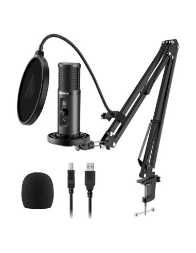 Micrófono USB MAONO PM422 Profesional con Brazo y Filtro