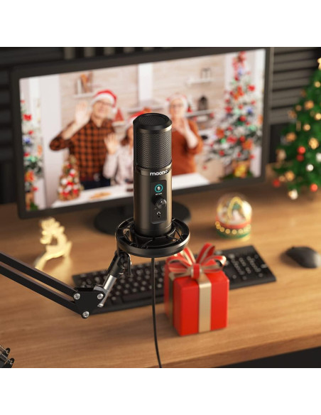 Micrófono USB MAONO PM422 Profesional con Brazo y Filtro
