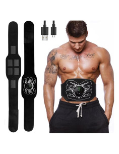 Estimulador Abdominal HOERCAAL Mhd Tens 12 Modos 19 Niveles