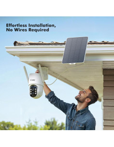 Cámara de Seguridad Inalámbrica Cetey DX6 2K Solar IP66 2