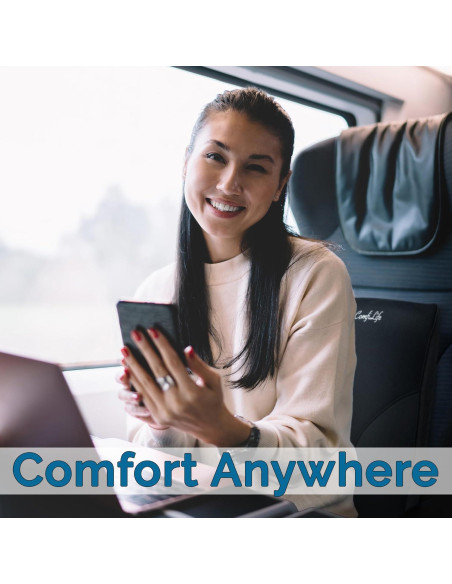 Almohada Soporte Lumbar ComfiLife Espuma Viscoelástica 44.5x40.6cm