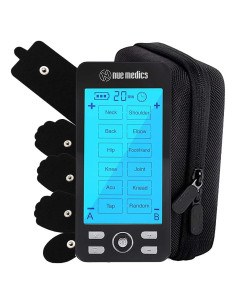 Máquina Estimuladora Muscular NueMedics TENS Recargable + Funda