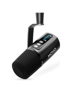 Micrófono Dinámico Movo UM6 con Preamp Integrado USB-C