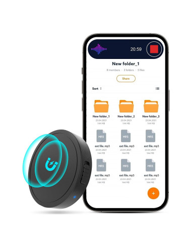 Grabadora de voz Nanezan NZ007 128GB activada por voz