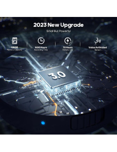 Grabadora de voz Nanezan NZ007 128GB activada por voz 2