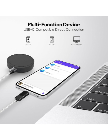 Grabadora de voz Nanezan NZ007 128GB activada por voz