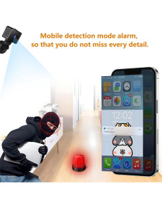 Cámara de Seguridad Wifi Inalámbrica 4K Gatijan S1T 2