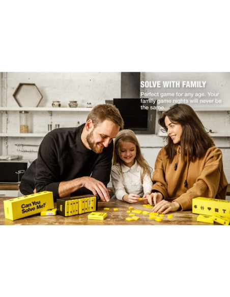 Juego de 12 Puzzles Tangram - Can You Solve Me, 3 Dificultades