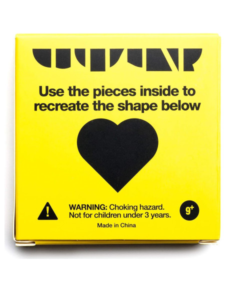 Juego de 12 Puzzles Tangram - Can You Solve Me, 3 Dificultades