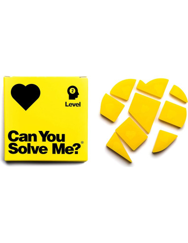 Juego de 12 Puzzles Tangram - Can You Solve Me, 3 Dificultades