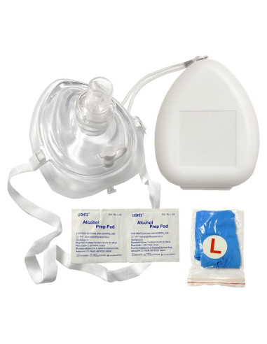 Kit de Máscara de RCP Ambu con Estuche Duro y Accesorios
