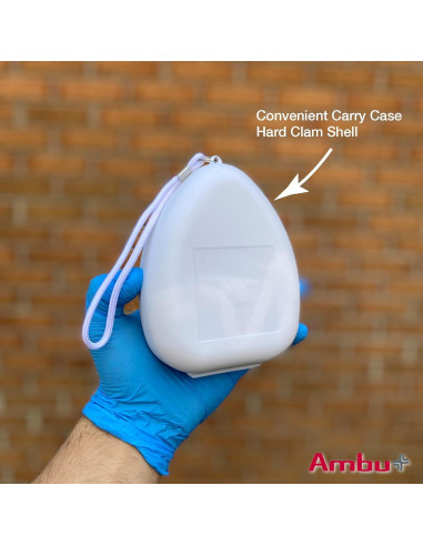 Kit de Máscara de RCP Ambu con Estuche Duro y Accesorios