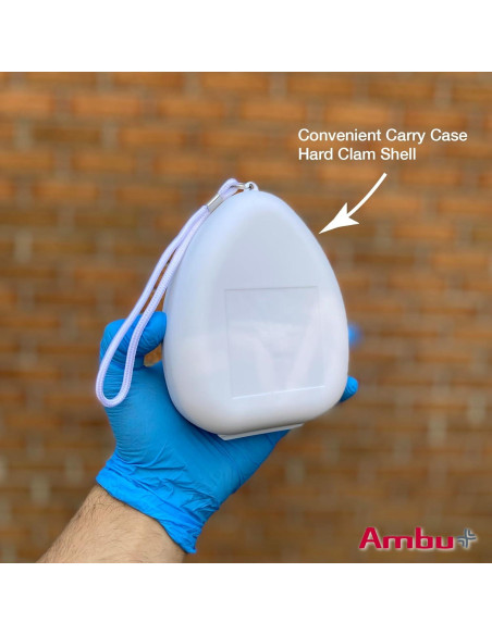 Kit de Máscara de RCP Ambu con Estuche Duro y Accesorios