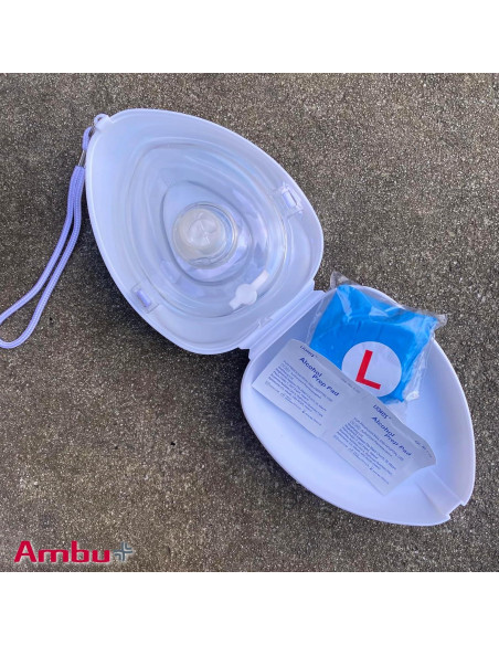 Kit de Máscara de RCP Ambu con Estuche Duro y Accesorios