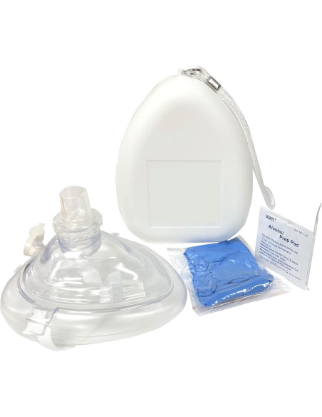 Kit de Máscara de RCP Ambu con Estuche Duro y Accesorios