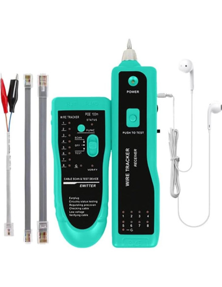 Kit de Herramientas de Crimpado RJ45 Gaobige con Estuche