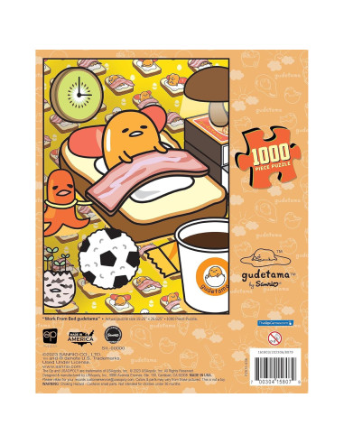Rompecabezas Gudetama 1000 Piezas USAOpoly Coleccionable