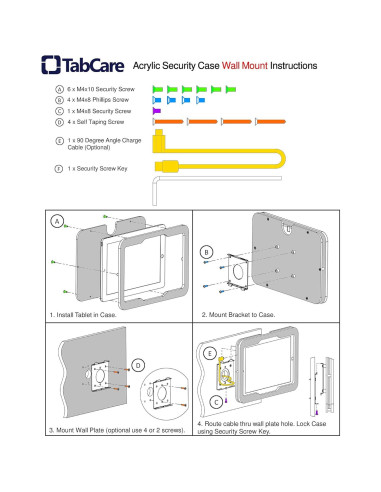 Funda Acrílica Antirrobo TABcare para Lenovo TAB M10 Plus 10"