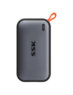 SSK SSD portátil 2TB USB-C 1050MB/s para iPhone y PC