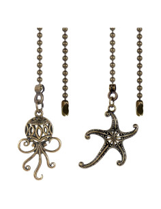 Cadena de Tirar Ventilador de Techo Dotlite Bronce 30.48cm