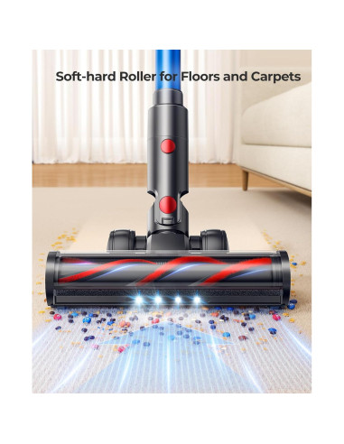 Aspiradora Inalámbrica Fieety Elite 9 550W 60min Azul