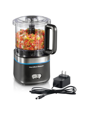 Procesador de Alimentos Inalámbrico Hamilton Beach 4 Tazas