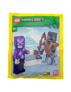 LEGO Minecraft Mini Set Caballero de Cristal y Stray
