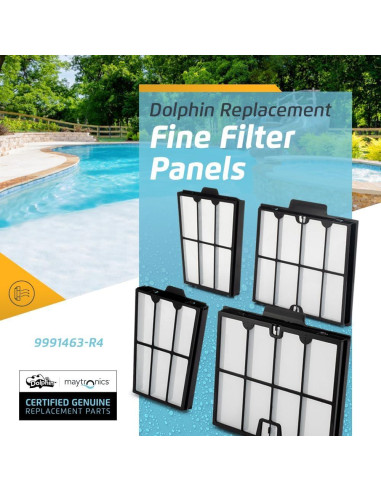 Repuesto Dolphin Paneles de Filtro Fino 4PK - Maytronics