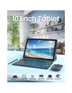 Tableta Android 12 CUPEISI JKNV10 10.1" 32GB 2 en 1 2