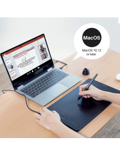 Tableta Gráfica Huion H1161 279.4x174.6mm Lápiz Sin Batería 2